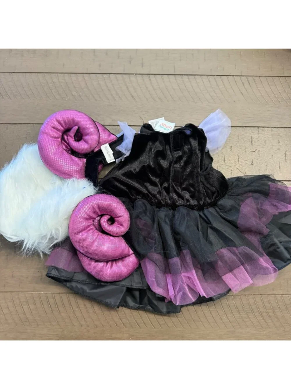 Disney Baby Ursula Infant Costume By Disguise Inc Velvet & Tulle Dress 6-12M